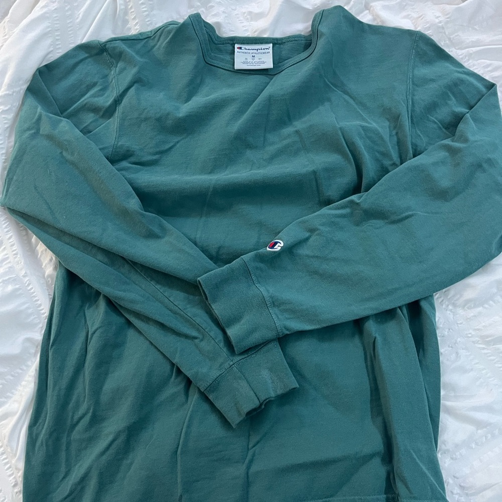 Green champion long sleeve